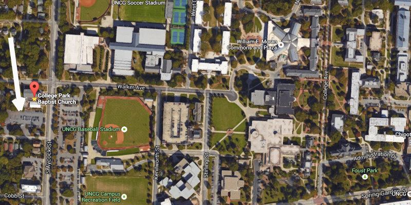 Parking for UNC-Greensboro