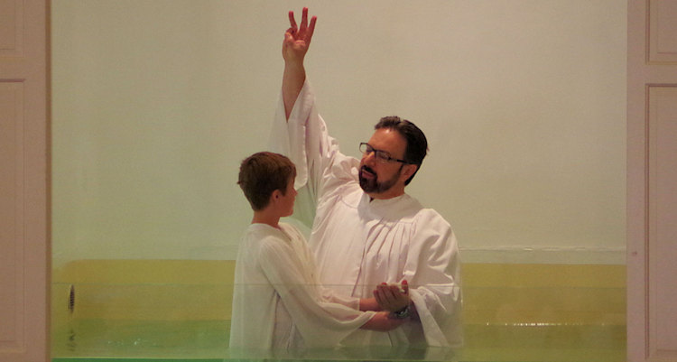 Baptism at College Park, Michael Usey